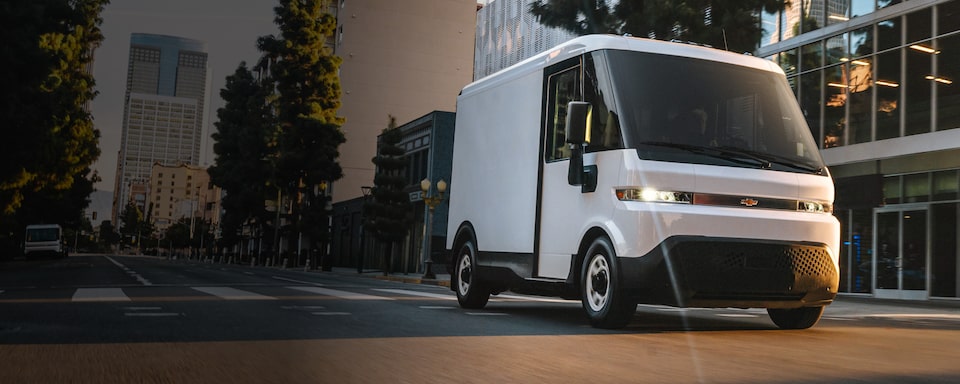 A GM Envolve BrightDrop Van.