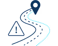 Icône de feuille de route.