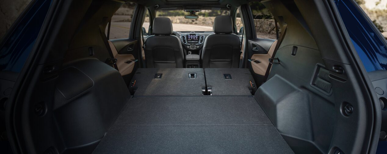 Spacious interiors of the 2024 Chevrolet Equinox.