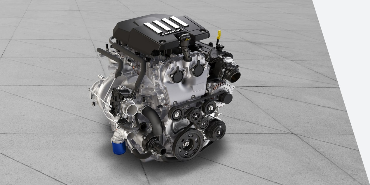 The TurboMax engine used on a GM Envolve vehicle.