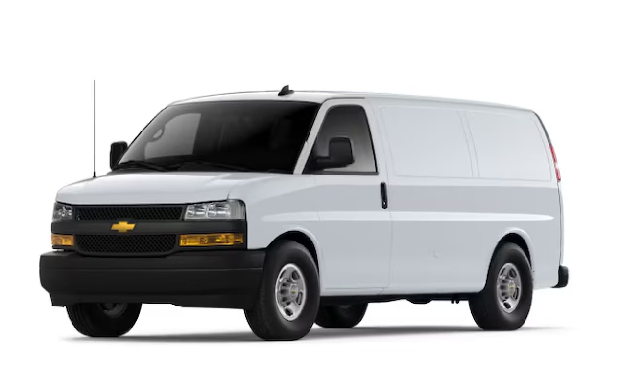 2024 GM Envolve Chevrolet Express Cargo Van.