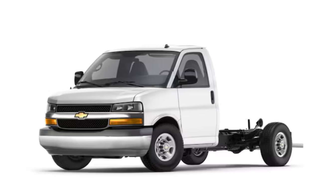 2024 GM Envolve Chevrolet Express Cutaway 3500 Van.