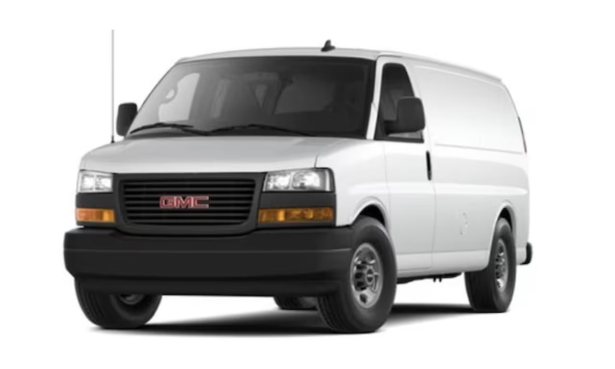 2024 GM Envolve GMC Savana Cargo Van.