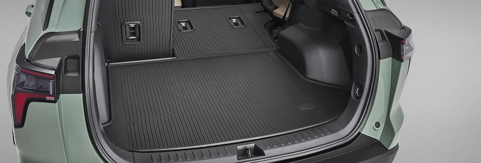 Spacious cargo of a GM Envolve vehicle.