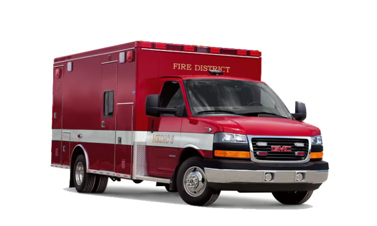GM Envolve Ambulance & Rescue Upfit vehicle.