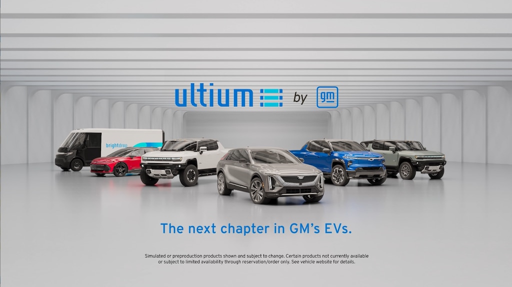 GM EV Fleet, powered by Ultium.