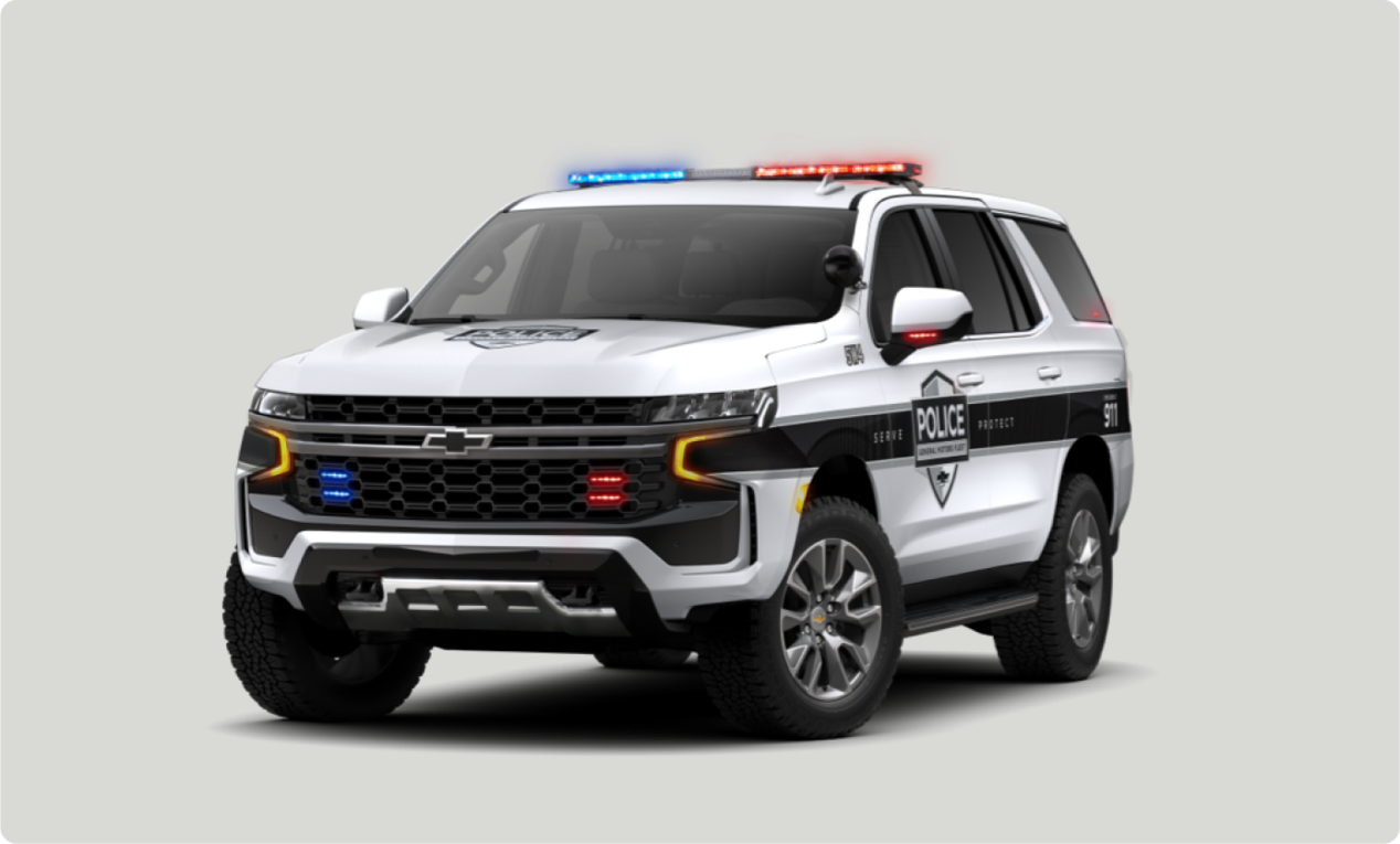 GM Envolve police vehicles available for any police fleet.