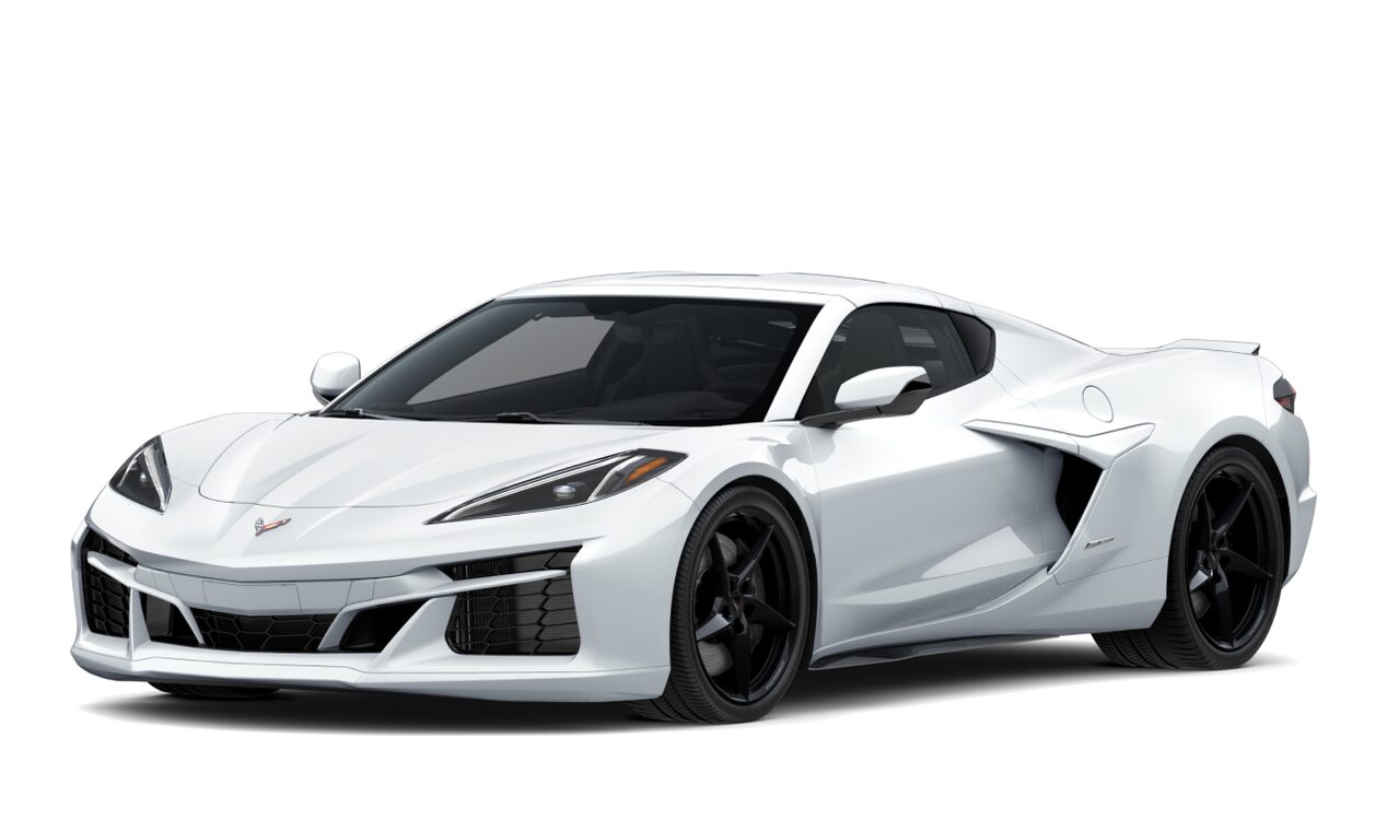 Front Three-Quarters View of the 2025 Chevrolet Corvette E-Ray