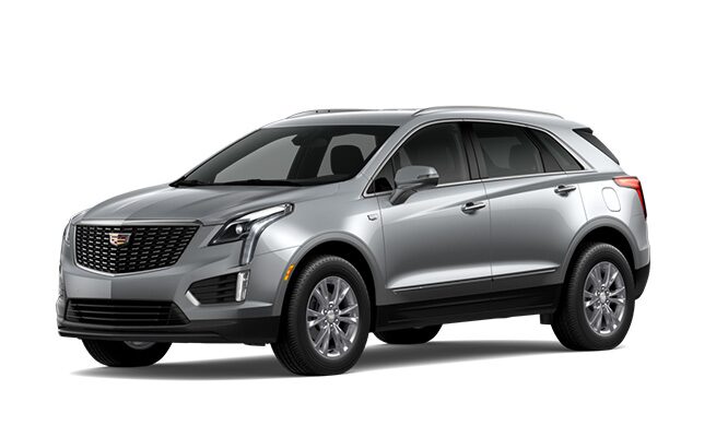 Front Three-Quarters View of the 2026 Cadillac XT5