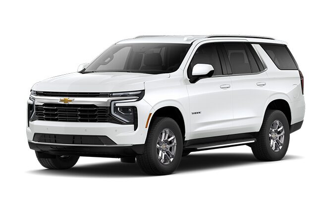 Front Three-Quarters View of the 2026 Chevrolet Tahoe