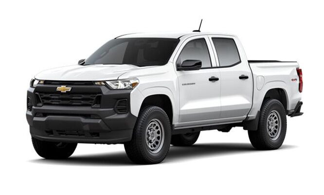 Three-Quarters Front View of the 2026 Chevrolet Colorado