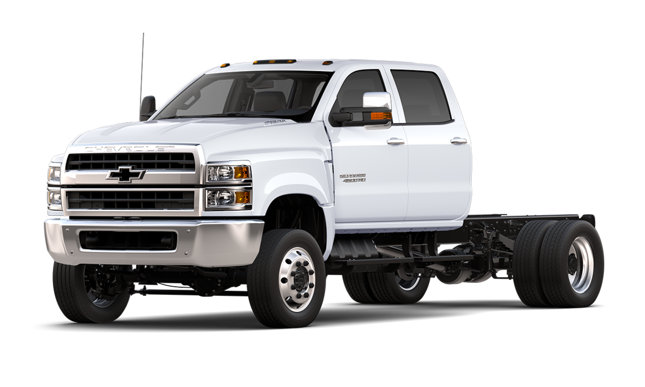 2026 Chevrolet Silverado 6500hd Chassis cab in 3/4 view