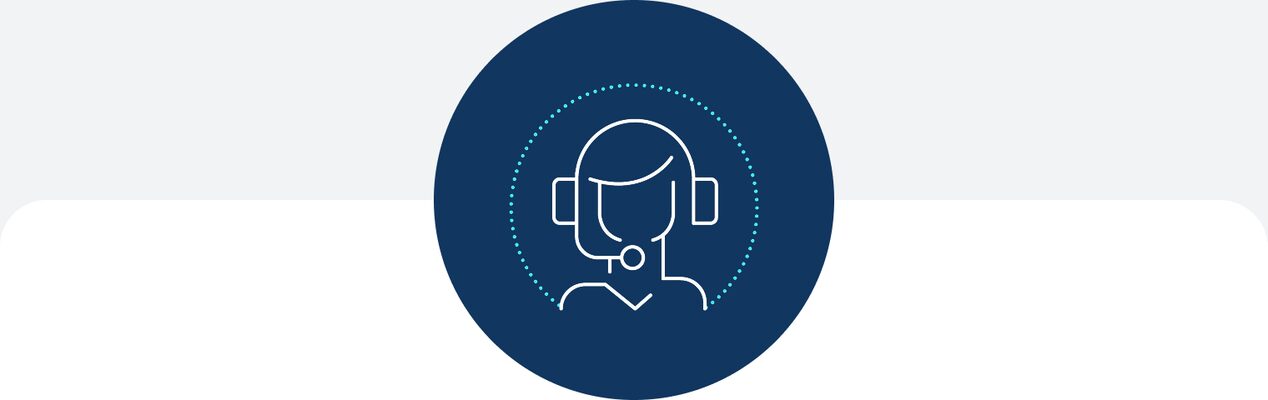 An icon showing an emergency call center worker.